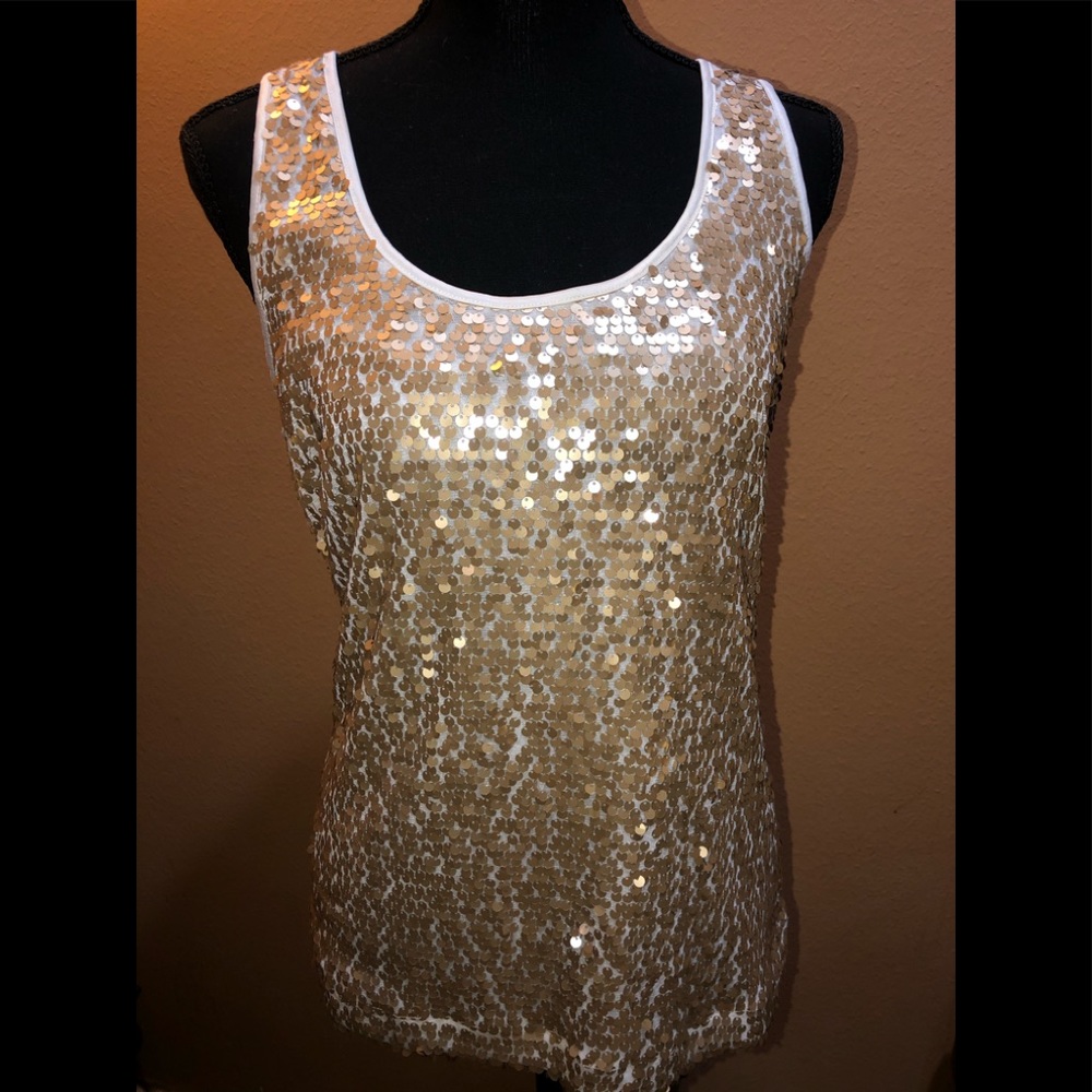 Express sequin tank